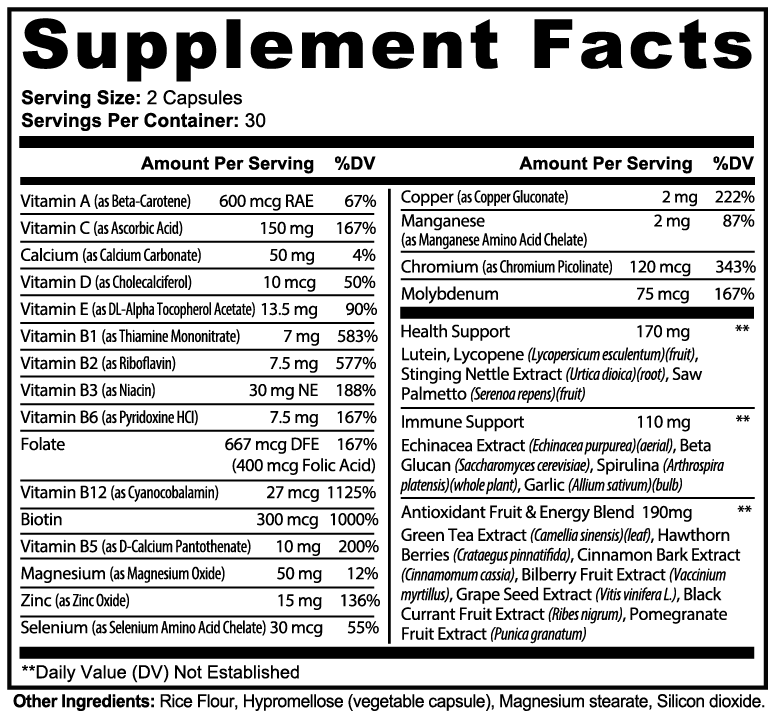 Multivitamin Capsules